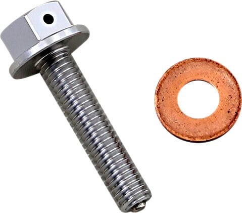 Drain Plug Magnetic Slvr MOOSE RACING HARD-PARTS MOOSE RACING MOTOVEIKALS 21