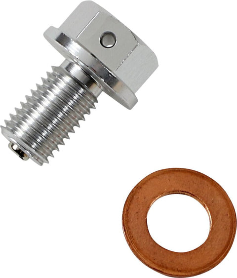 Drain Plug Magnetic Slvr MOOSE RACING HARD-PARTS MOOSE RACING MOTOVEIKALS 21