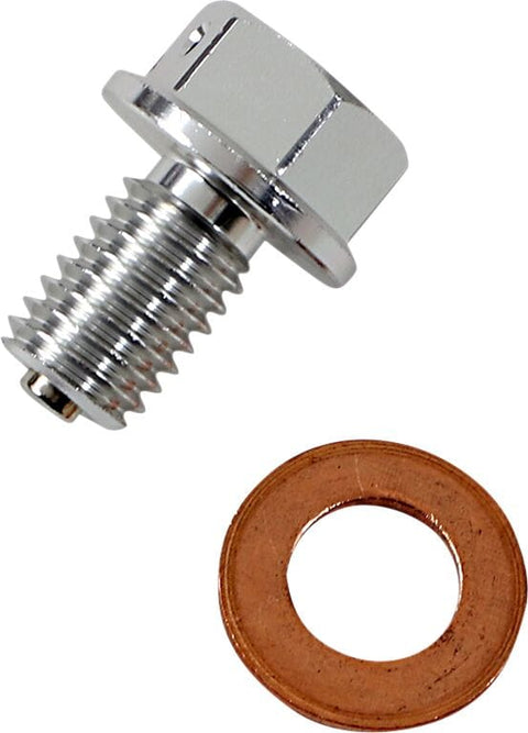 Drain Plug Magnetic Slvr MOOSE RACING HARD-PARTS MOOSE RACING MOTOVEIKALS 21