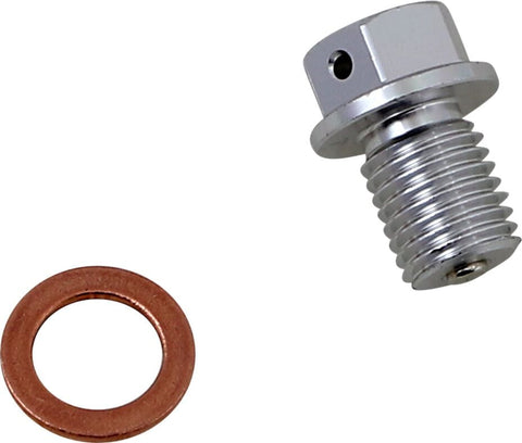 Drain Plug Magnetic Slvr MOOSE RACING HARD-PARTS MOOSE RACING MOTOVEIKALS 21