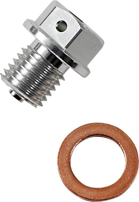 Drain Plug Magnetic Slvr MOOSE RACING HARD-PARTS MOOSE RACING MOTOVEIKALS 21