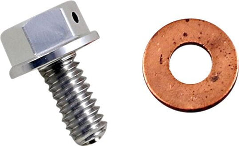 Drain Plug Magnetic Slvr MOOSE RACING HARD-PARTS MOOSE RACING MOTOVEIKALS 21