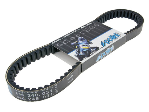 drive belt Polini Aramid Belt version 3 for Piaggio short, old POLINI MOTOVEIKALS 21