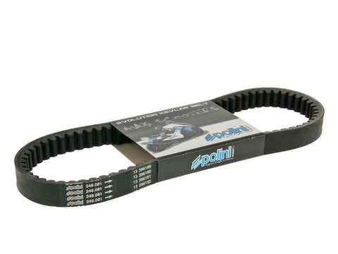 drive belt Polini Aramid Maxi for Aprilia, Derbi, Gilera Nexus, Runner, Piaggio Fly, Liberty, Vespa LX, S, Sprint 125, 150 POLINI MOTOVEIKALS 21