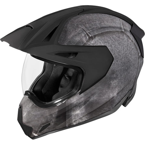 Dual Sport ķivere ICON VPRO CONSTRUCT melna / pelēka / matēta L ICON MOTOVEIKALS 21
