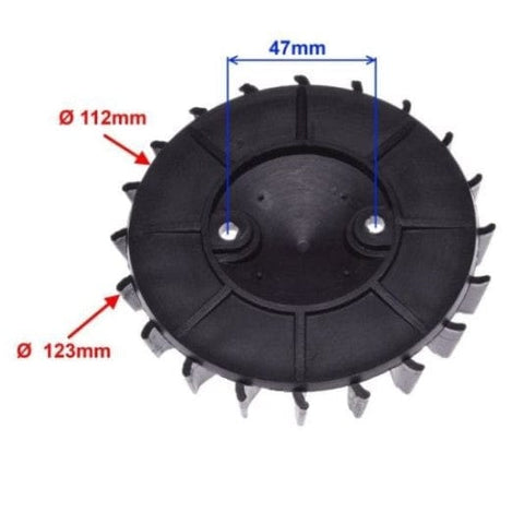 Dzesēšanas ventilators TGB / AG50 TGB OEM MOTOVEIKALS 21