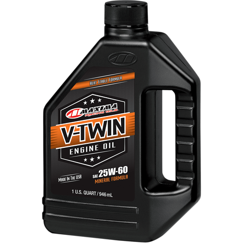 Eļļa MAXIMA RACING V-TWIN mineral 4T 25W60 946ml MAXIMA RACING OIL MOTOVEIKALS 21