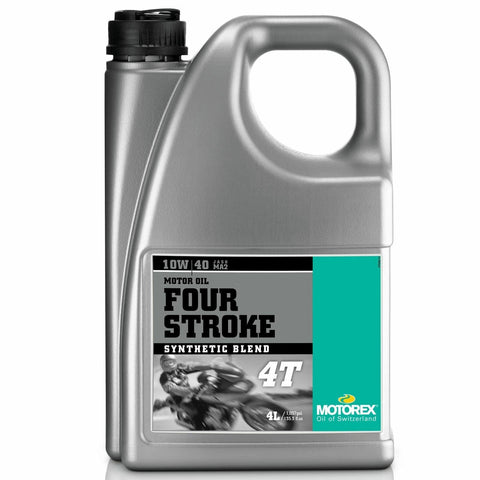 Eļļa MOTOREX 4T 10W40 Synthetic blend 4L MOTOREX MOTOVEIKALS 21