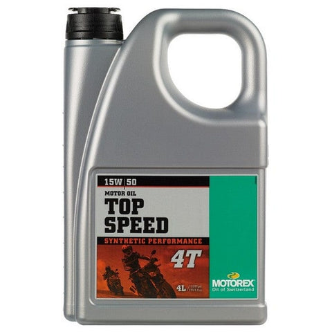 Eļļa MOTOREX 4T TOP SPEED 15W50 4L MOTOREX MOTOVEIKALS 21