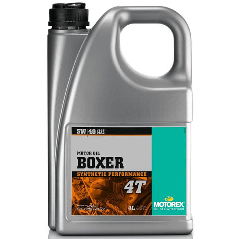 Eļļa MOTOREX BOXER 4T 5W40 4L MOTOREX MOTOVEIKALS 21