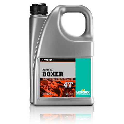 Eļļa MOTOREX BOXER 4T SAE 15W50 4L MOTOREX MOTOVEIKALS 21