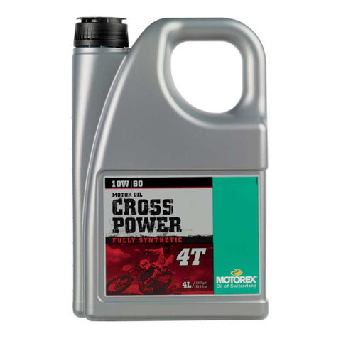 Eļļa MOTOREX CrossPower 4T 10W60 4L MOTOREX MOTOVEIKALS 21