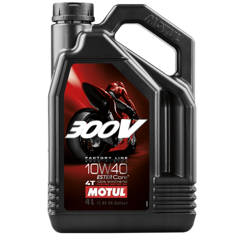 Eļļa MOTUL 300V Factory Line Road 10W40 4T 4L MOTUL MOTOVEIKALS 21