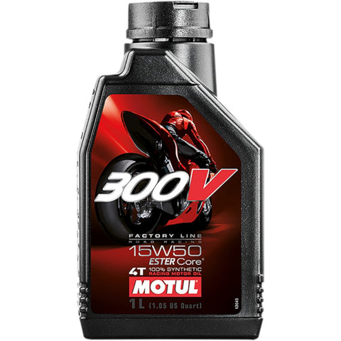 Eļļa MOTUL 4T 300VFL 15W50 1L MOTUL MOTOVEIKALS 21