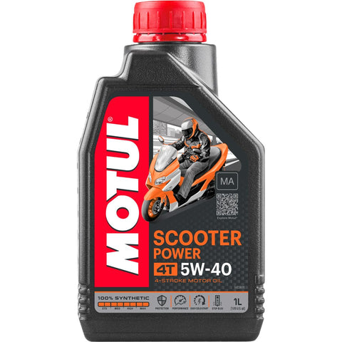 Eļļa MOTUL SCOOTER Power 5W40 4T 1L MOTUL MOTOVEIKALS 21