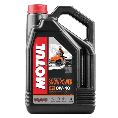Eļļa MOTUL SNOWPOWER 4T 0W-40 4L MOTUL MOTOVEIKALS 21