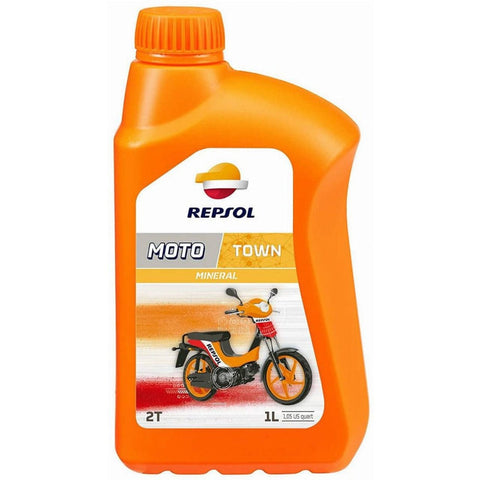 Eļļa REPSOL MOTO Town 2T 1L + 125ml REPSOL MOTOVEIKALS 21
