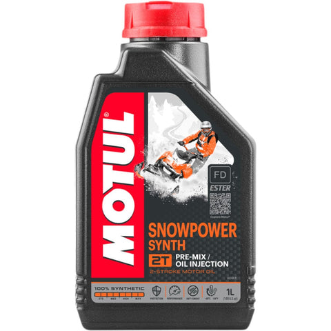 Eļļa SNOWpower SYNTH 2T 1L MOTUL MOTOVEIKALS 21