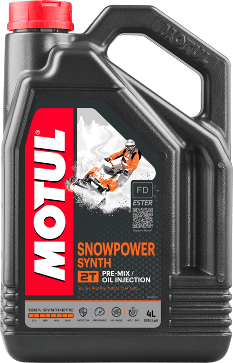 Eļļa SNOWpower SYNTH 2T 4L MOTUL MOTOVEIKALS 21