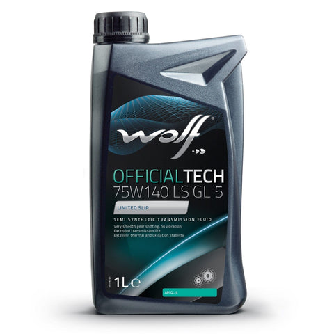 Eļļa WOLF Officialtech 75W140 LS 1L WOLF OIL MOTOVEIKALS 21