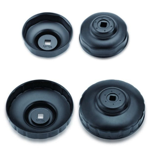 Eļļas filtra atslēga TOPTUL diametrs: 76 mm kantšu skaits: 12 TOPTUL MOTOVEIKALS 21
