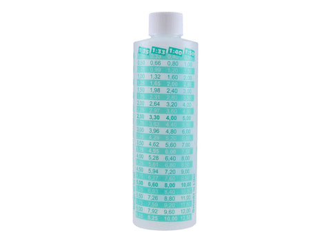 Eļļas jaukšanas pudelīte 250ml SCHMITT turquoise SCHMITT MOTOVEIKALS 21