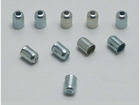 End sleeves set of 10 pieces mounting 5.1mm deep 7mm bore 2.6mm outer diameter 6mm for moped, moped, mokick, KKR motorcycles DIVERSE / IMPORT MOTOVEIKALS 21