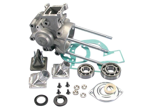 engine crankcase complete Polini for Peugeot 103, 104, 105, GL10 POLINI MOTOVEIKALS 21