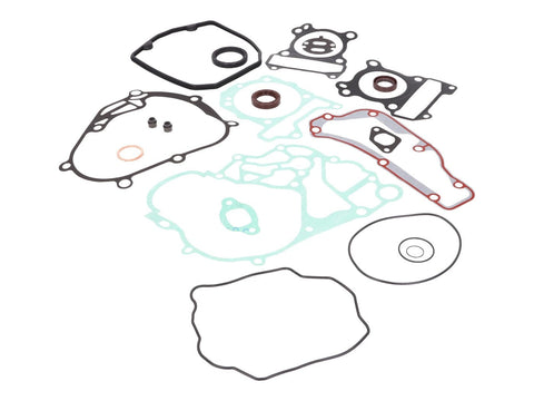 engine gasket set OEM w/ oil seal rings for Aprilia, Benelli, Derbi, Peugeot, Piaggio, Vespa 125-200 PIAGGIO MOTOVEIKALS 21