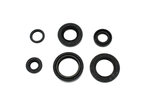 Engine oil seal 6 pieces Dimensions: 20x35x7 mm, 28x40x8 25x40x5 15x26x6 21x15x4 12x22x5 mm for Yamaha DT 80 MX, RD, TW DIVERSE / IMPORT MOTOVEIKALS 21