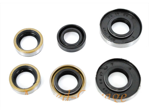 Engine oil seal 6 pieces for Puch MV, MS, Monza, moped, moped DIVERSE / IMPORT MOTOVEIKALS 21