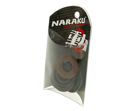 engine oil seal set Naraku for Kymco 4-stroke, GY6 50cc, 139QMB NARAKU MOTOVEIKALS 21
