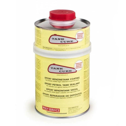Epoksīdsveķu pārklājums tvertnēm līdz 20 litriem Tank Cure 450g TANK CURE MOTOVEIKALS 21