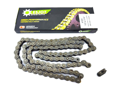 Esjot chain 106 links for HR 2 Hobby Rider, M1, M 2, 4, 5, Prima 2S, 3S, 4S, 5S, SX ESJOT MOTOVEIKALS 21
