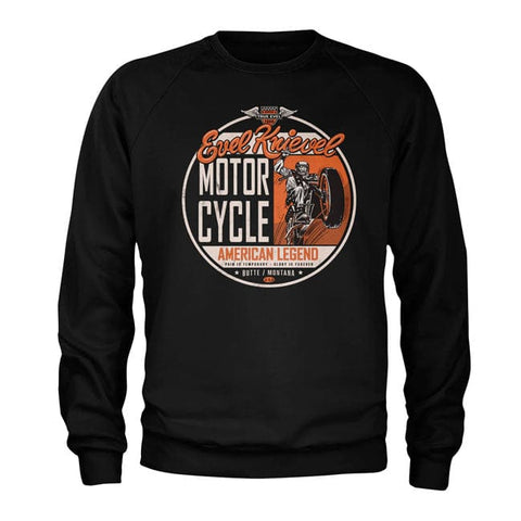 Evel Knievel American Legend sweatshirt black EVEL KNIEVEL MOTOVEIKALS 21