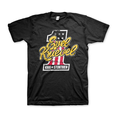 Evel Knievel King Of Stuntmen T-shirt black EVEL KNIEVEL MOTOVEIKALS 21