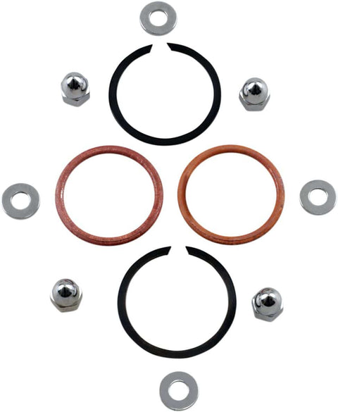 Exh Mntgkit Cop/Chr Bt/Xl JAMES GASKET JAMES GASKETS MOTOVEIKALS 21