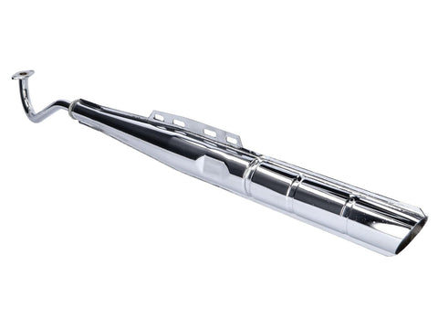 exhaust 18mm chromed original look for Puch Maxi DIVERSE / IMPORT MOTOVEIKALS 21