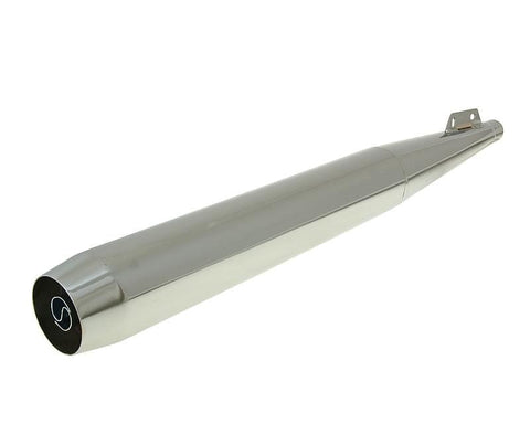 exhaust 28mm chromed for Puch Maxi, MV, DS, VS, VZ TECNO MOTOVEIKALS 21