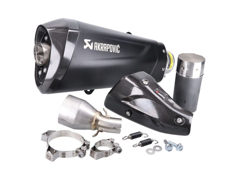 exhaust Akrapovic Slip-On silencer for Vespa GTS, GTV 300 Euro5 2020- AKRAPOVIC MOTOVEIKALS 21
