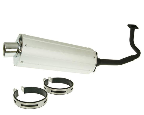 exhaust aluminum for GY6 50cc 101 OCTANE MOTOVEIKALS 21