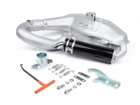 exhaust BGM PRO Big Box Sport silver for Lambretta series 1-3 BGM PRO MOTOVEIKALS 21