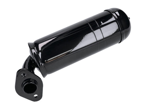 exhaust black w/ flange for Peugeot 103 Chrono, MVL, Vogue, SP DIVERSE / IMPORT MOTOVEIKALS 21