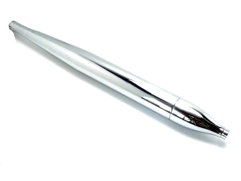 Exhaust chrome connection 26mm total length 690mm diameter 60mm for DKW Super Hummel, Victoria, Express DIVERSE / IMPORT MOTOVEIKALS 21