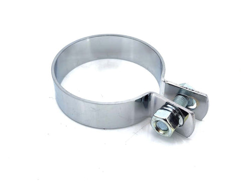 Exhaust clamp chrome 60mm diameter 18mm width for moped, moped, mokick, KKR, scooter DIVERSE / IMPORT MOTOVEIKALS 21