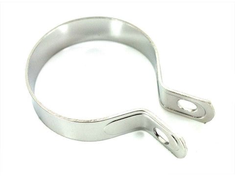 Exhaust clamp chrome 65mm diameter 20mm width for moped, moped, mokick, KKR, scooter DIVERSE / IMPORT MOTOVEIKALS 21