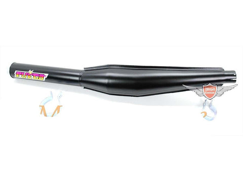 Exhaust clamps connection 32mm total length approx. 660mm silencer length 240mm for Zündapp, Kreidler, Hercules, Puch DIVERSE / IMPORT MOTOVEIKALS 21