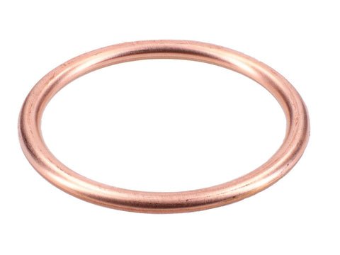 exhaust gasket copper 28x34mm for Simson S50, S51, S53, S70, S83, SR50, SR70, Schwalbe, Sperber, Spatz, Habicht, Star OEM STANDARD MOTOVEIKALS 21