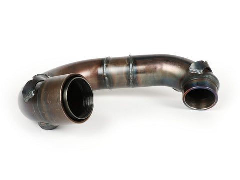 Exhaust manifold -BGM PRO Clubman V4.0 for QUATTRINI M210- Lambretta series 1-3 - unpainted BGM PRO MOTOVEIKALS 21