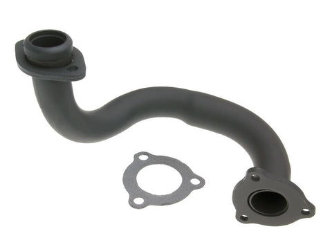 exhaust manifold black unrestricted for Derbi Senda, Aprilia RX/SX, Gilera RCR/SMT 101 OCTANE MOTOVEIKALS 21